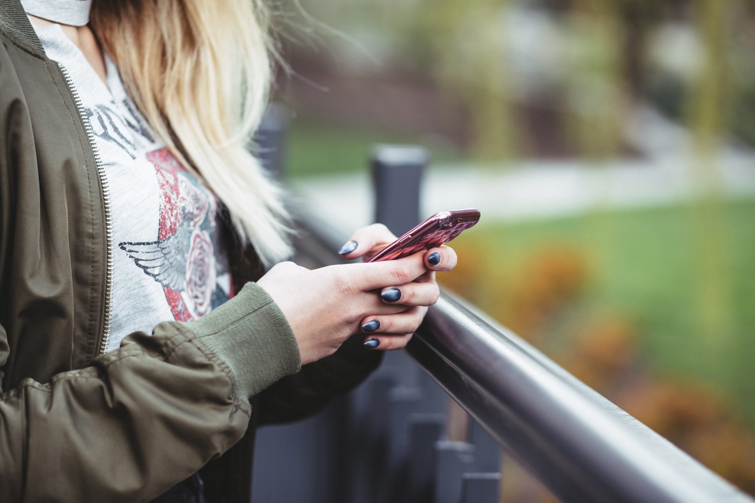 girl phone